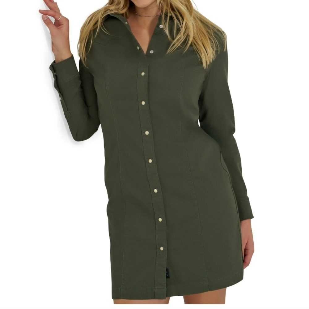 Lee Women's and Women's Plus Heritage Western Denim Dress,